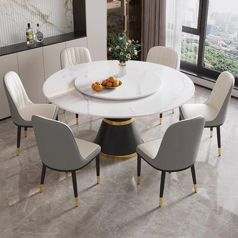 

Luxury White Dining Tables Design Cheap Eating Space Saving Dining Tables Round Modern Black Mesa De Comedor Home Furniture