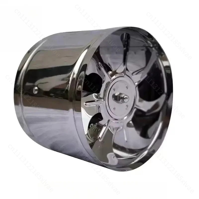 6/8 Inch Louver Exhaust Air Booster Blower, Kitchen Bathroom Ventilation Extractor Fan for Ceiling Wall Window Mount