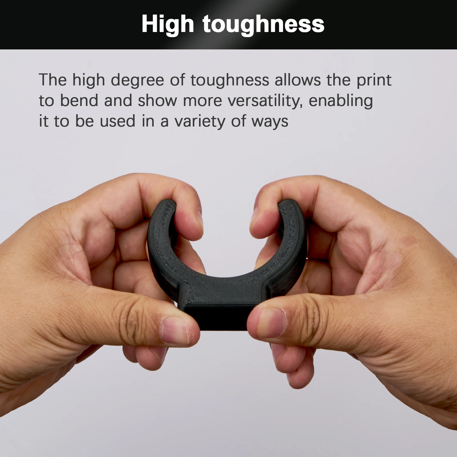 Eryone ABS عالية السرعة ثلاثية الأبعاد خيوط الطباعة قطر 1.75 مللي متر ± 0.03 مللي متر الوزن الصافي 1 كجم بكرة مثالية للطابعة ثلاثية الأبعاد ABS-HS