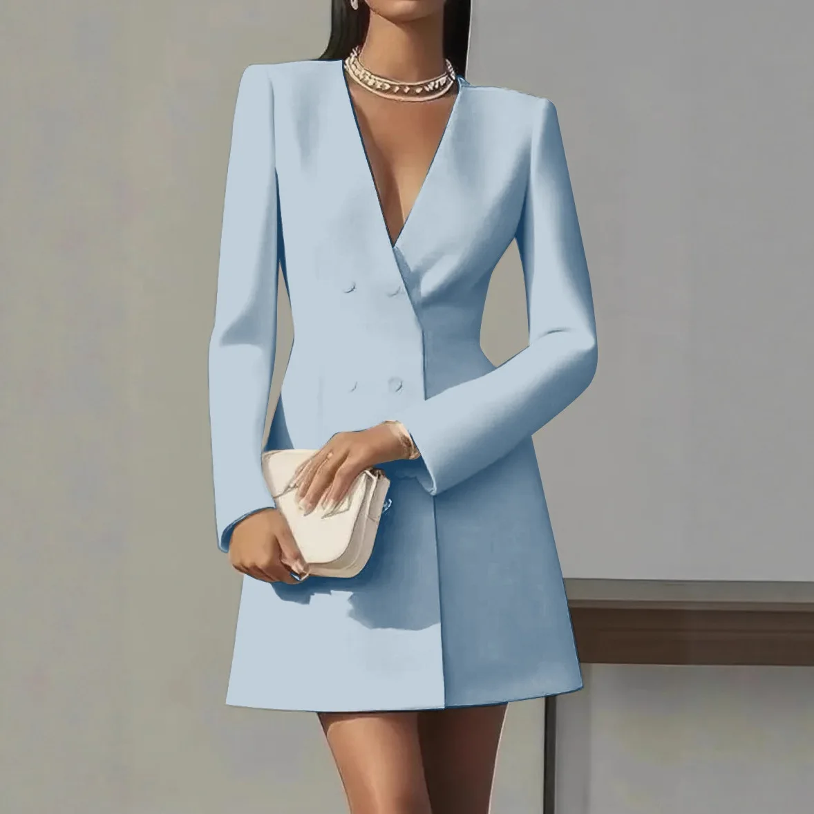 Thumbnail 4 - #95 Latest Long Sleeve Wrap Dress Offers