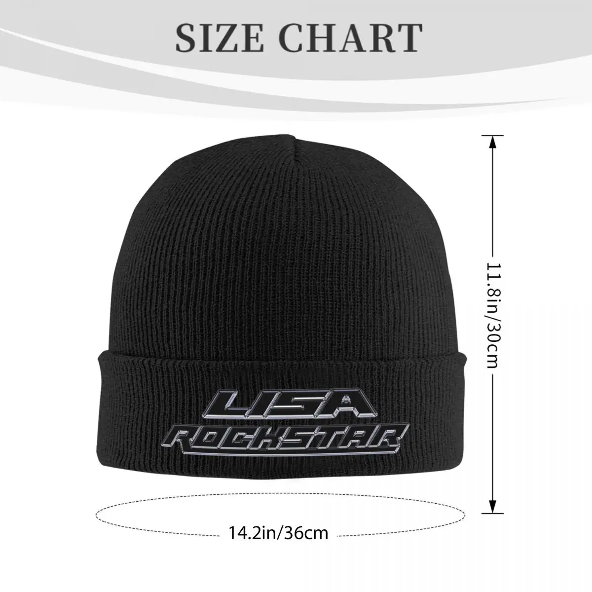 LISA Rockstar Kpop 2024 Knit Hat Beanies Autumn Winter Hats Warm New Cap for Men Women