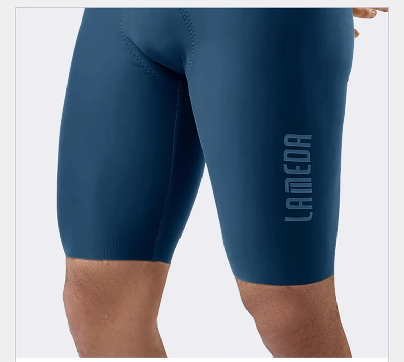 LAMEDA Herren-Radlerhose mit Stoßdämpfungspolster MTB-Shorts Rennrad-Kurzhose Sommer-Fahrradbekleidung Fahrradkleidung für Männer – Detail 8