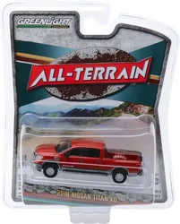 1:64 All-Terrain 8 - 2018 Nissan Titan Pickup Truck Diecast Metal Alloy Model Car Toys For Gift Collection