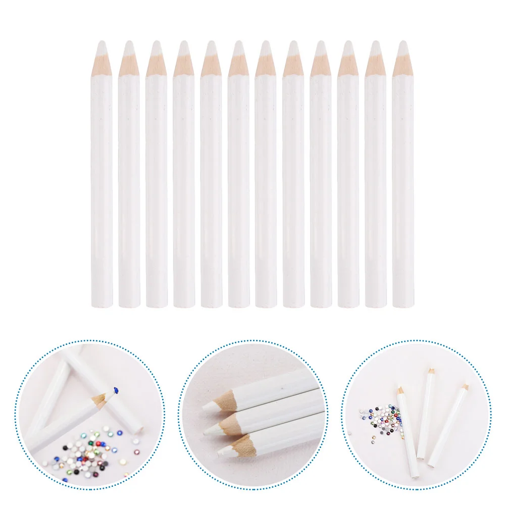 20 Pcs Nail Point Drill Pencil Tool Supply Accessory DIY Manicure Wax Child Diamond