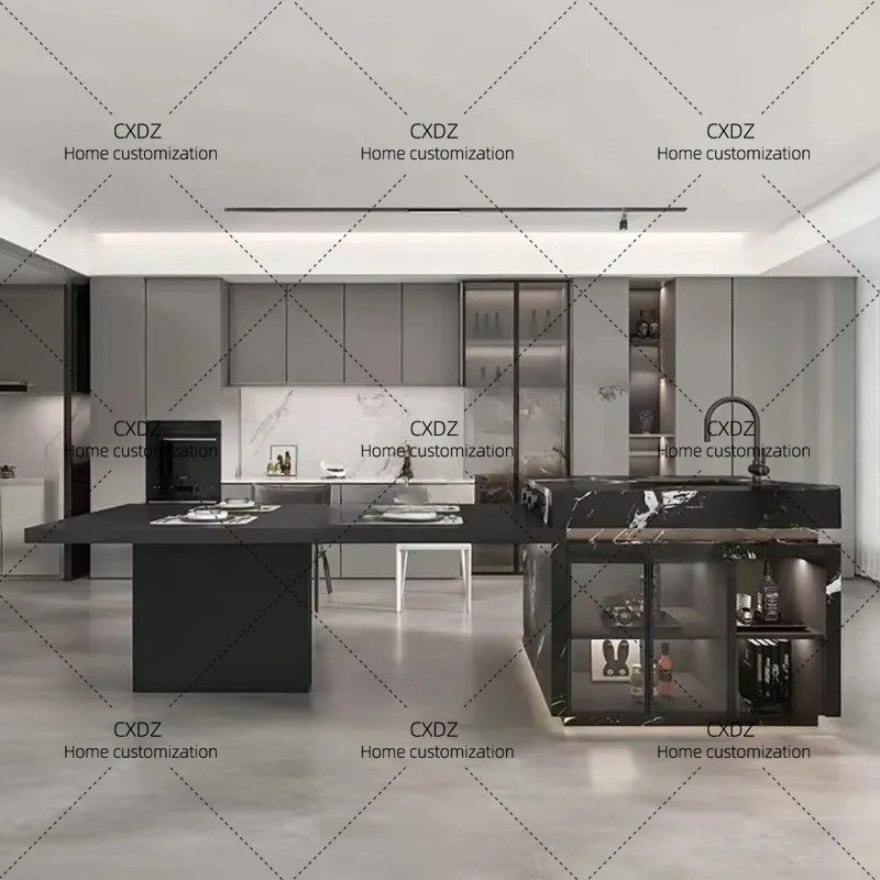 XX Modern  Style Dining Tables Kitchen New Style Indoors Hotel Dining Tables Advanced Villa Home Furniture Mesa