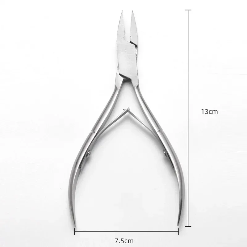 1Pcs Toenail Ingrown Nail Art Cuticle Nipper Clipper Edge Cutter Manicure Scissor Plier Tool Pedicure Dead Skin Remover