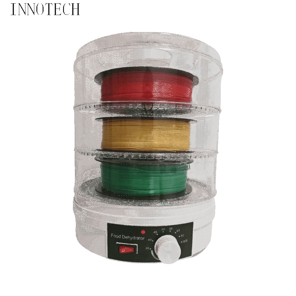 360° Hot-air Heating Filament Dryer Box 35℃-70℃ Heating Drying Filaments Storage Filament Dehydrator Adjustable Temperature