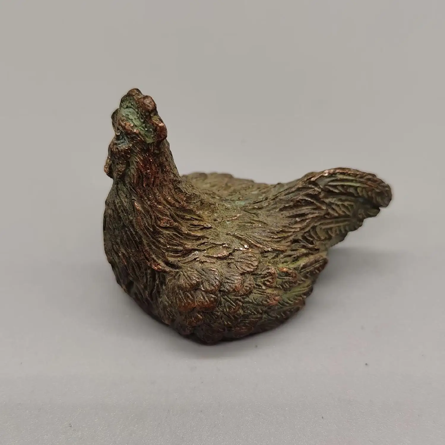 Hen chick Statue Sculpture Figurines Home Garden Decoration Statues For House ﻿