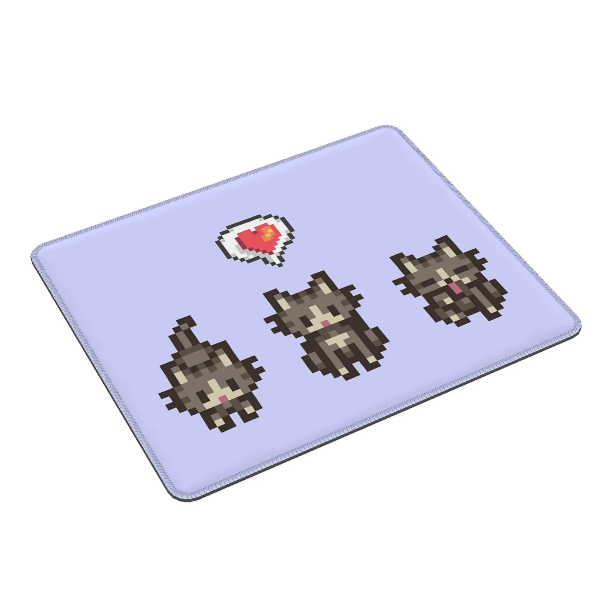 Stardew Valley GreyGray Cat Mouse Pad Computer Keyboard Mouse Mat Gamer PC Laptop Desk Mat Office Accessories Table Mats