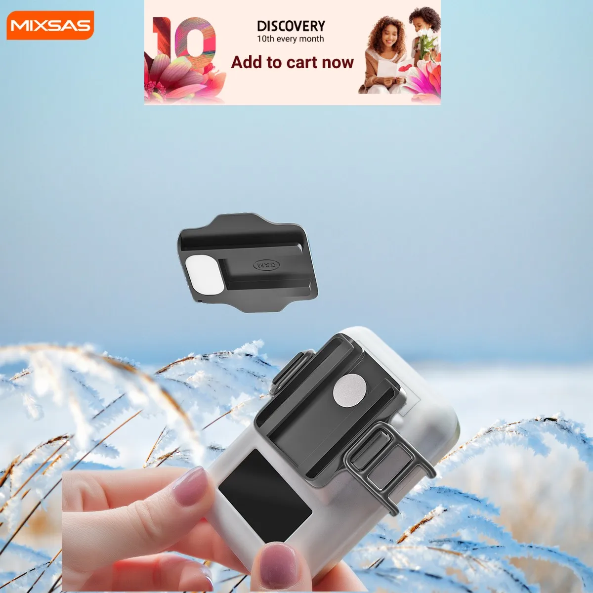 

MIXSAS 2022 New Arrivals Car ETC Bracket 057 Dis-Mountable Magnetic Strong Double-Sided Tapes Automobile Truck Holder Auto Tools