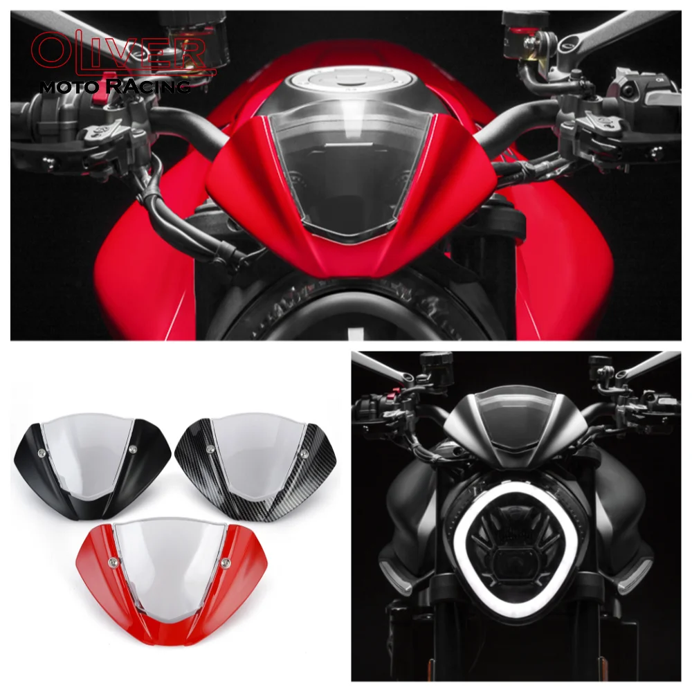 Parabrisas para Ducati MONSTER 950 Monster 937 2021 2022, Protector de Viento para Motocicleta, Deflector, Cubierta, Accesorios
