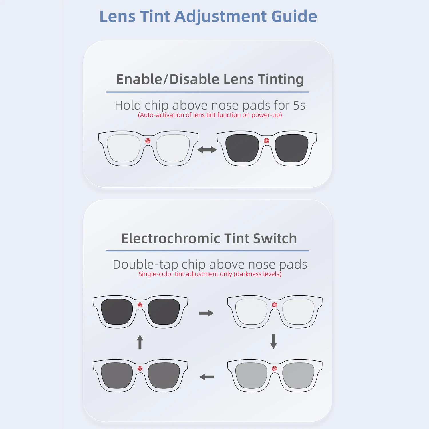 New AI Audio Glasses Electrochromic Lenses Blue Tooth Call Smart Glasses Dual Microphone Noise Reduction Fashion Sunglasses view 6