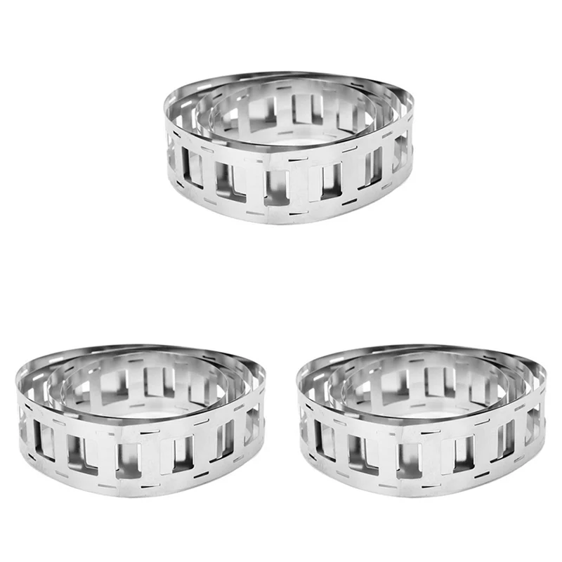 A95G 3 Rotoli 5M Striscia di Nichel 0.15X27X20.2Mm Striscia di Acciaio Nichelato Per 18650 Batteria Al Litio Nastro di Saldatura Cintura di Nichel