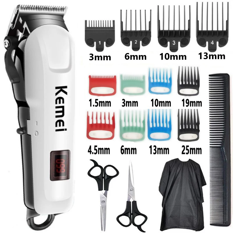 Electric Hair Clipper Hair Cut Maching Wireless Trimmer men Professional Clipper Machine Rechargeable Hair Cut Barber 809A