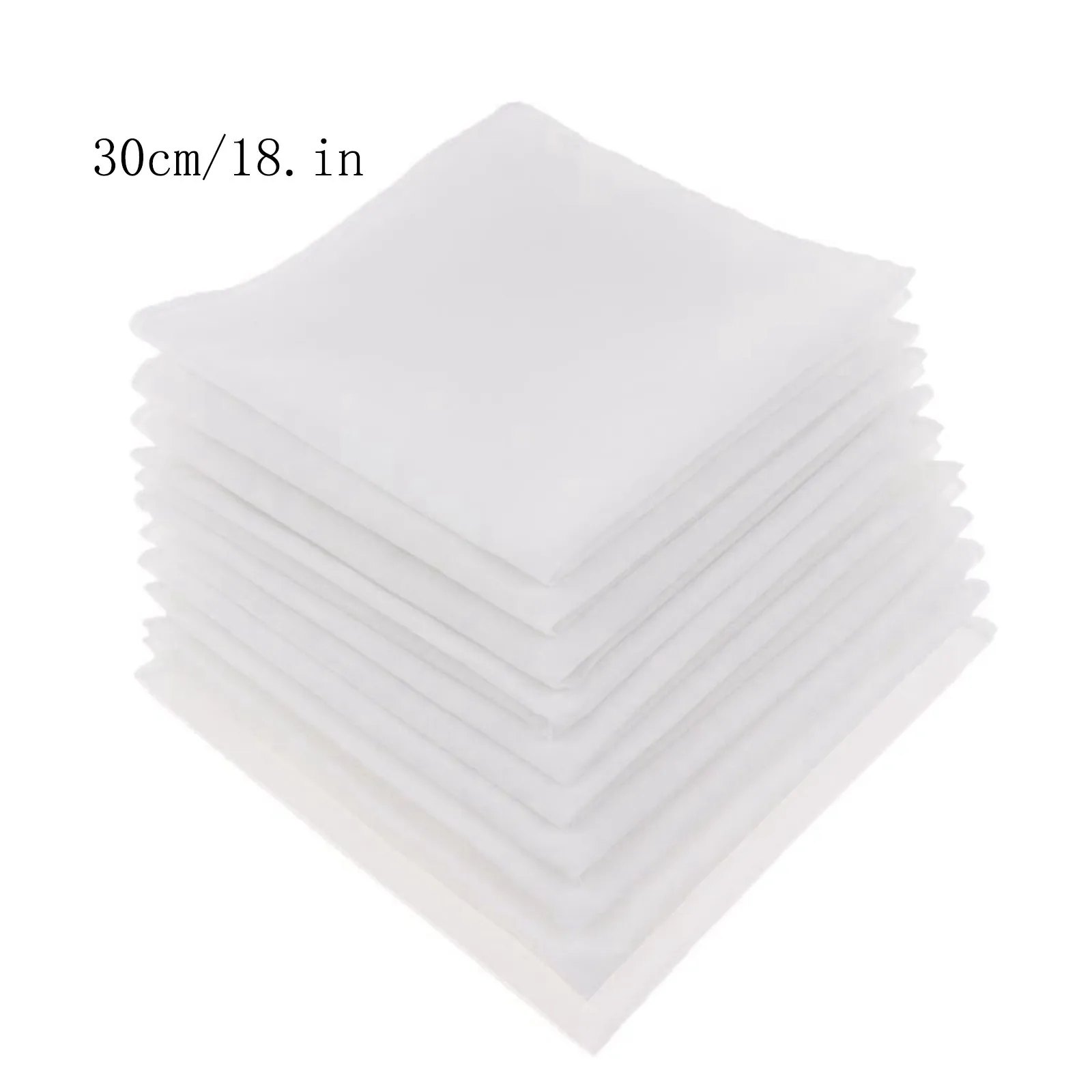 10-lencos-brancos-de-algodao-quadrados-macios-e-lavaveis-lencos-em-branco-para-graffiti-infantil-30x30cm