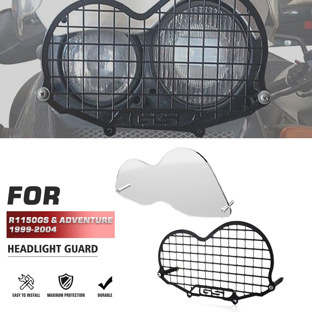 

R1150GS Accessories Motorcycle Headlamp Headlight Guard Protector Grill Cover For BMW R1150 GS ADVENTURE R 1150 GS ADV 1999-2004