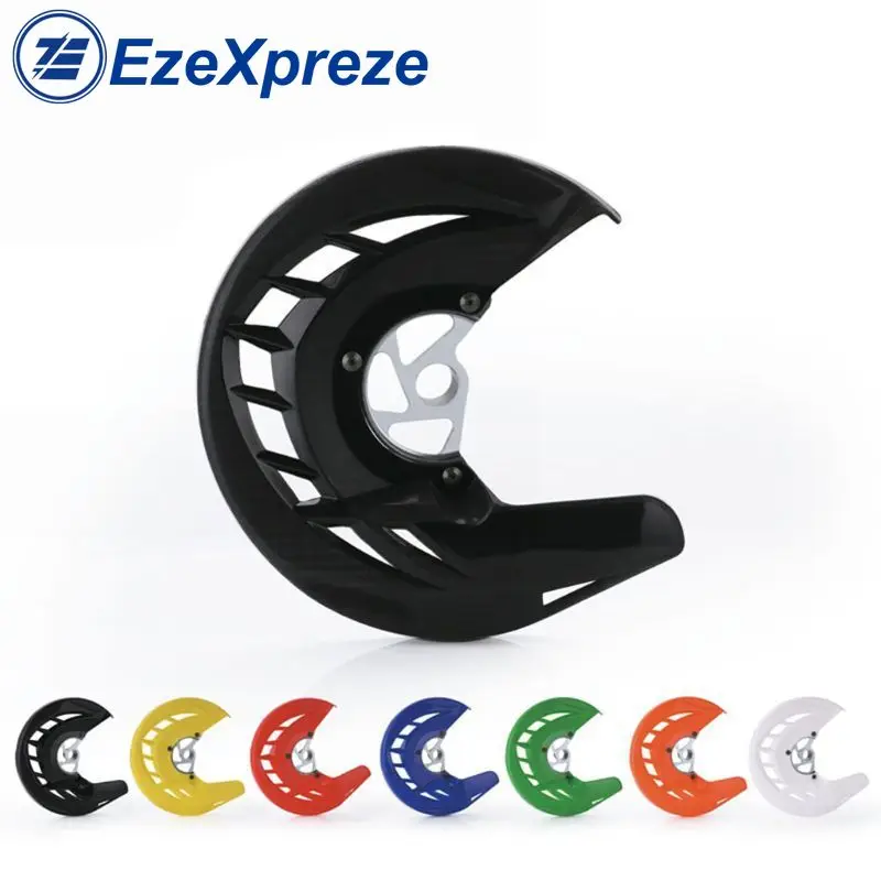 

Motorcycle Front Brake Disc Rotor Protection Guard Cover Mount For KTM 125 150 200 250 300 400 SX SXF XC XCF EXC EXCF 2003-2015