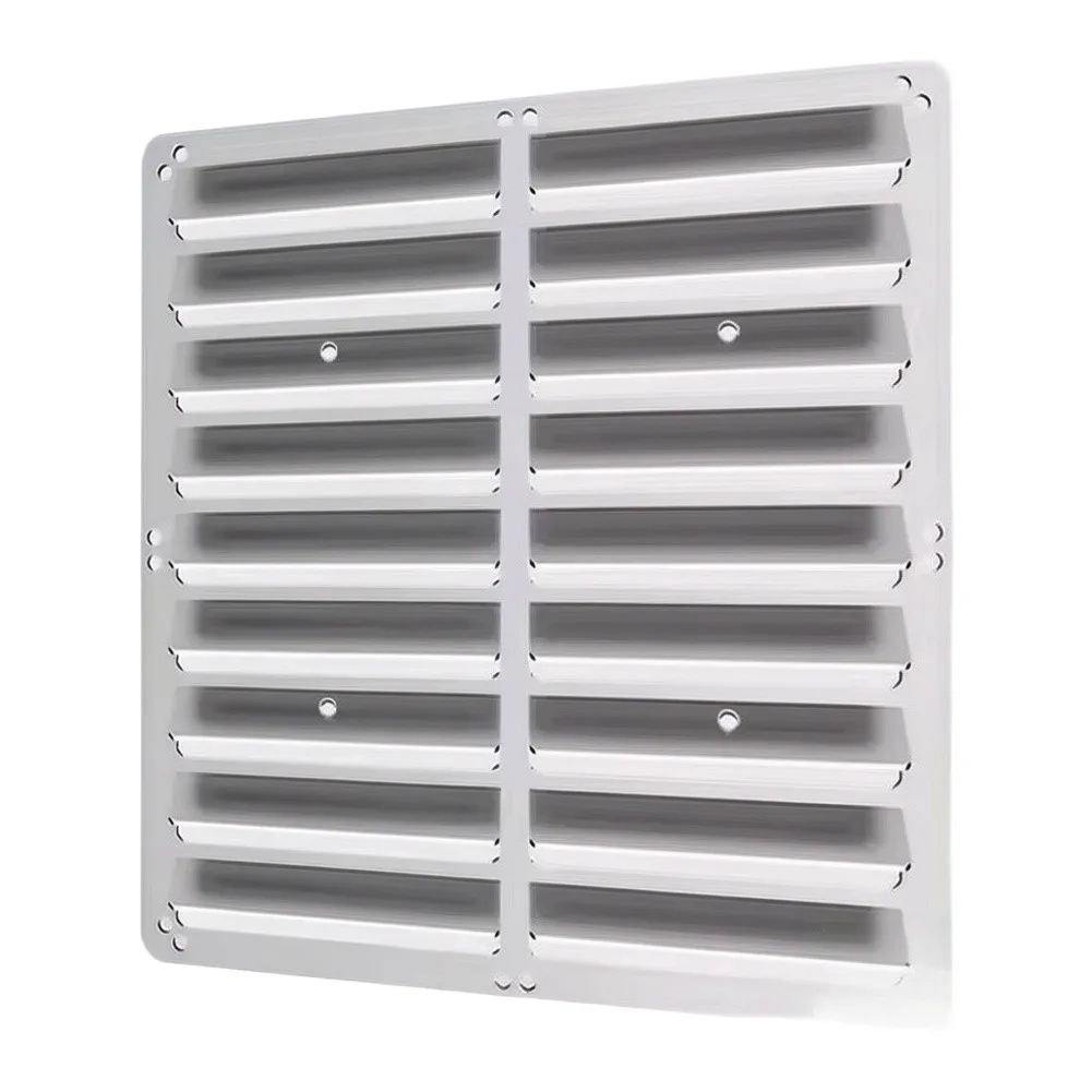 Air Guide Plate for Air Conditioner Outdoor Units Featuring Stainless Steel Construction and Tool-Free Installation Design