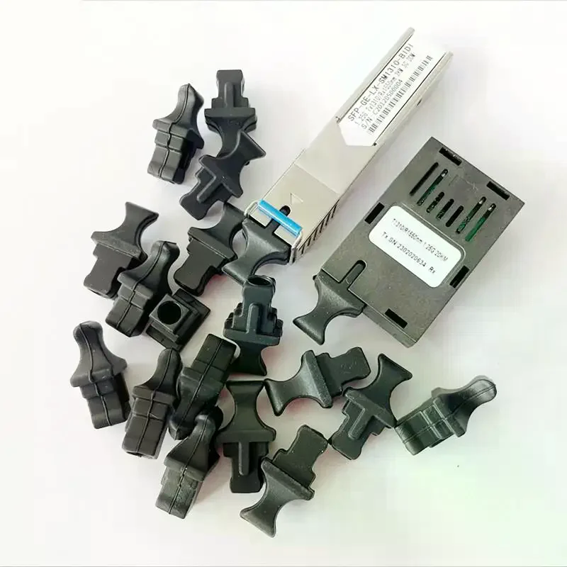Capuchon anti-poussière en Silicone souple, 10/30 pièces, couvercle de protection pour Module EPON/GPON, couvercle anti-poussière pour modem à Fiber
