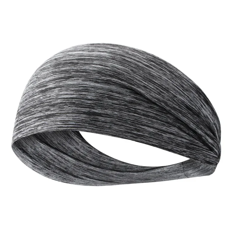 2pcs Men Headband Absorbent Cycling Yoga Sweat Sport Headband Sweatband For Men Women Yoga Hair Bands Head Sweat Bands Sports