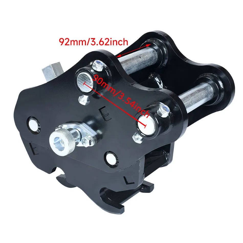 Semi-automatic Mini Excavator Quick Change Hitch Quick Connect Attachments Quick Coupler For 1-3Ton Excavators