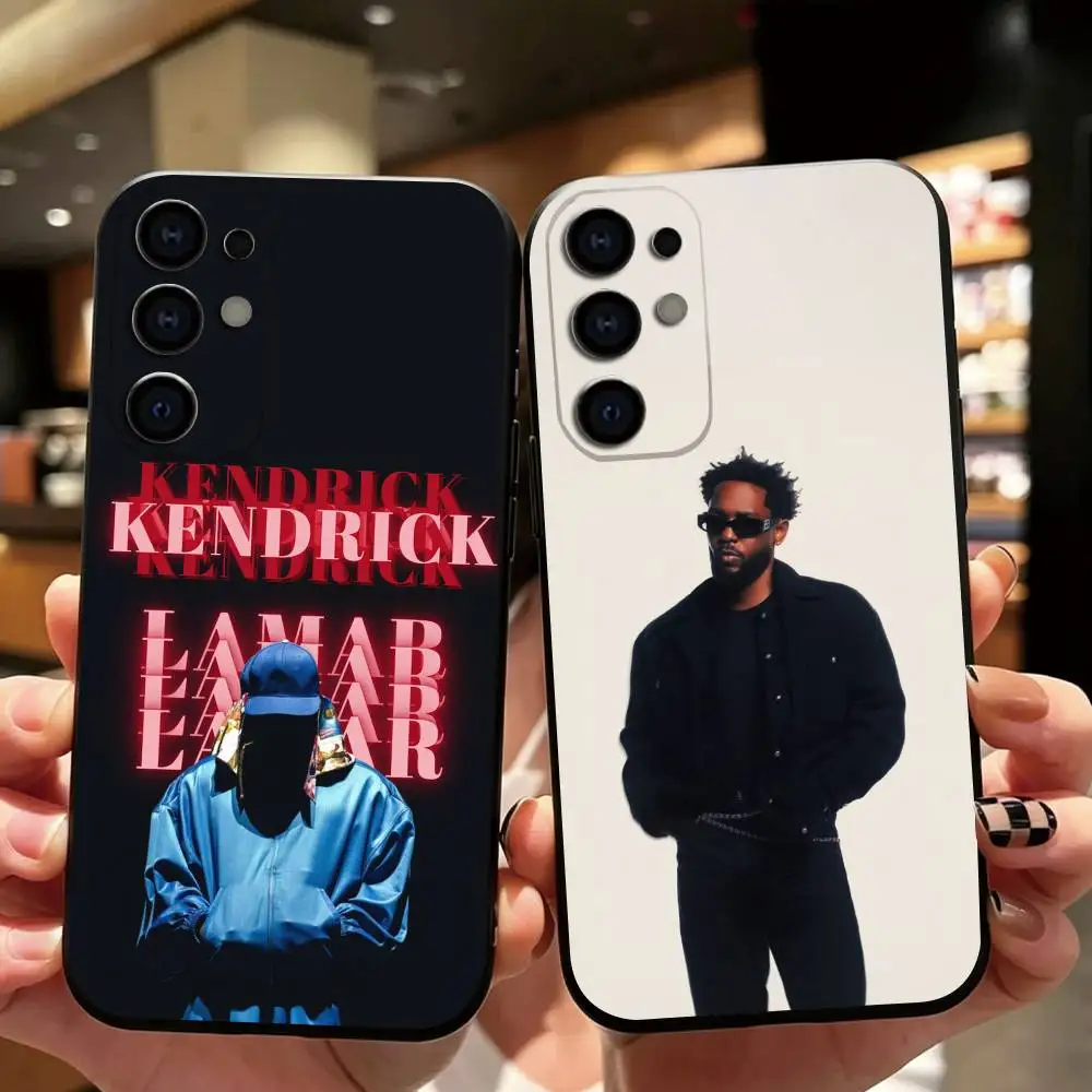 Y-Young singer Kendrick Lamar Phone Case Black Silicone Soft For Samsung S26,S25,S24,S23,S22,S21,S30,Ultra,Plus,Fe,Lite Gift