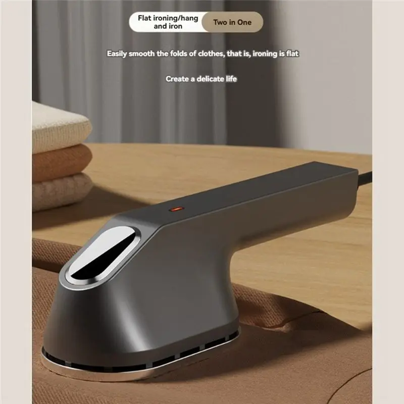 A44Z-Garment Steamer Portable Steam Iron For Clothes Handheld Mini Vertical Ironing For Home Travel Wet Dry Ironing