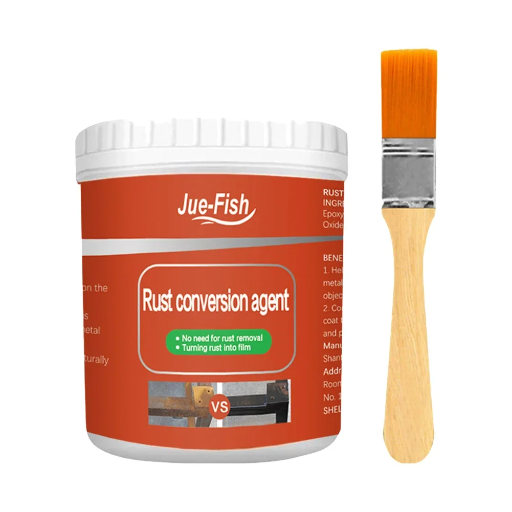 100/300g Metal Rust Remover Rust Renovator Multi Purpose Water Based Metallic Paint Waterproof Anti-corrosion Car Maintenance