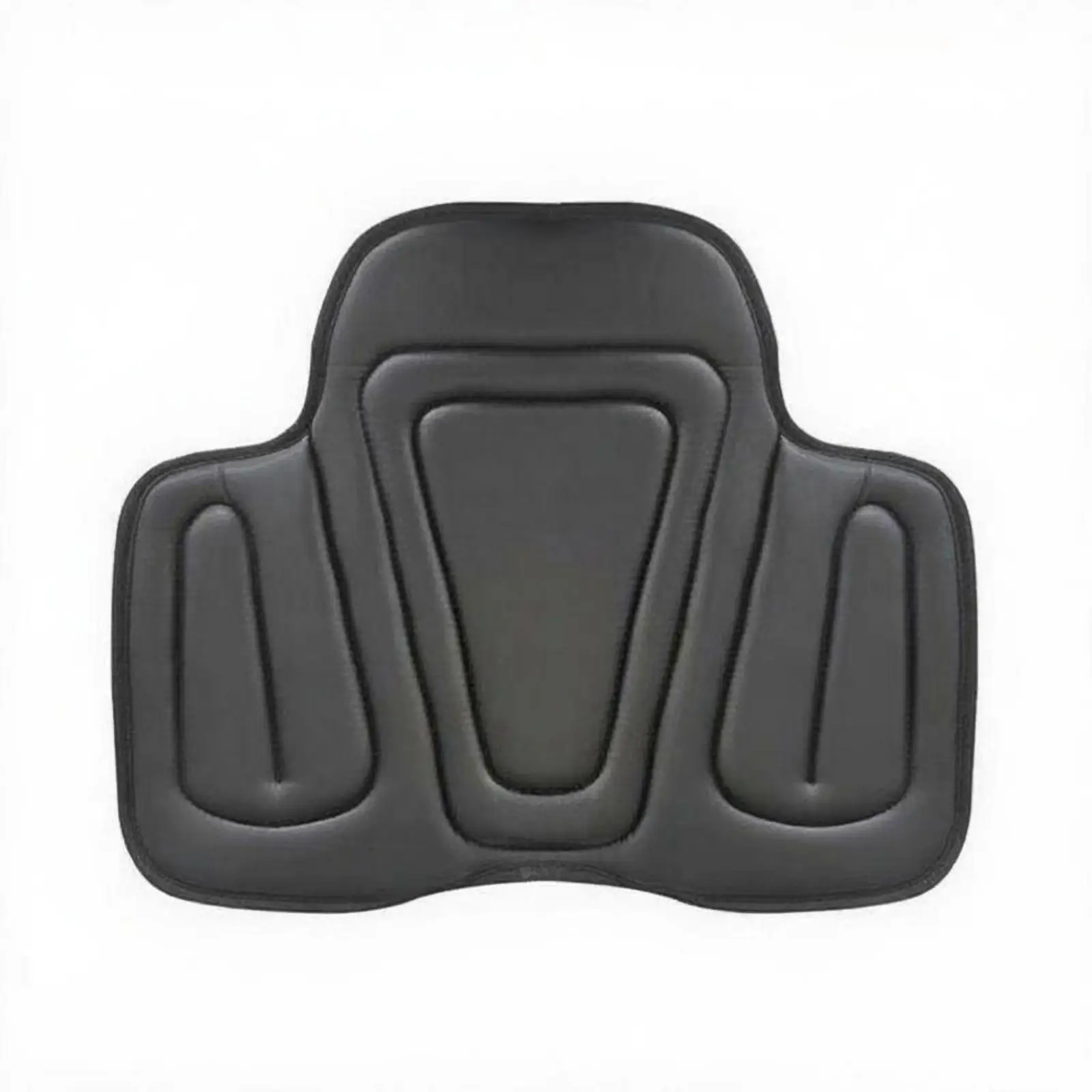 Contoured saddle cushion, shock-absorbing motorcycle seat cushion, padded