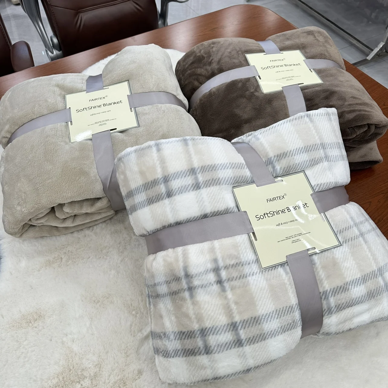 

Большое фланелевое одеяло с принтом, теплое зимнее покрывало для двуспальной кровати, из чистого полиэстера, мягкое и уютное.