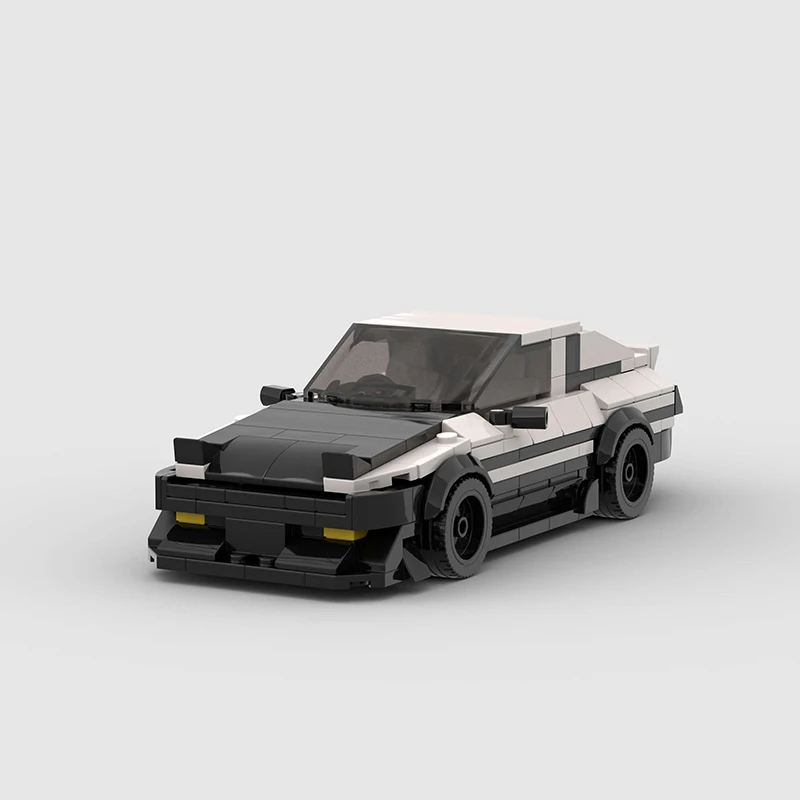 MOC Racing Car City Sports AE86 GT-Apex Building Blocks Bricks Supercar Racers Technical Vehicle Kids Toy Boys