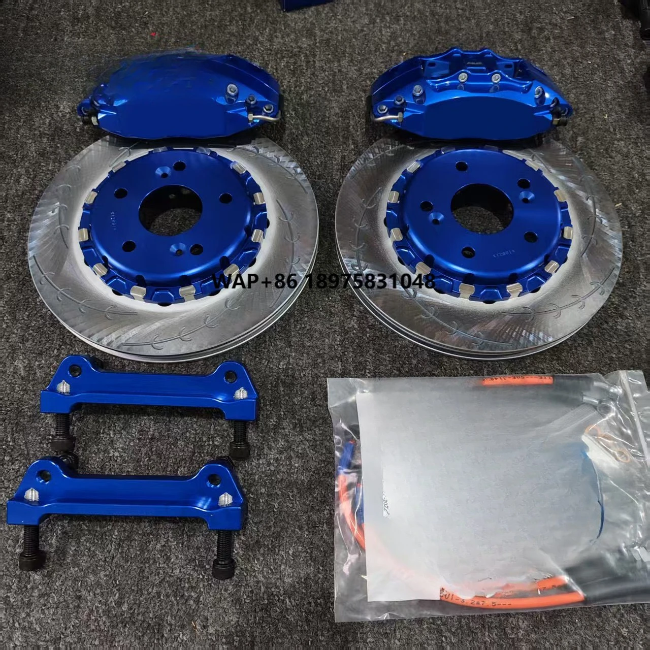 4-Pass Large Brake Kit 285mm 300mm Disc Caliper Brake Kit 15 Wheels