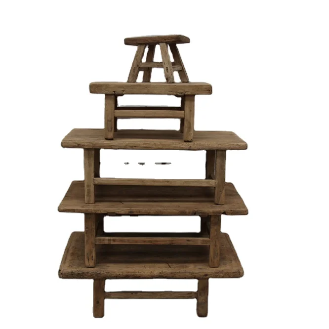 

Китайский антикварный стол Кан из переработанного дерева, мебель для гостиной, антикварная мебель из переработанного дерева, стол Кан