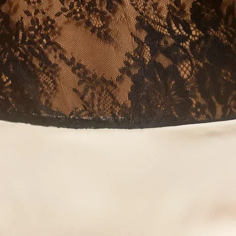Rückenfreies Neckholder-Maxikleid aus Spitze, sexy, halbtransparent, mit hohem Seitenschlitz, ärmellos, Midi-Kleider, elegante Abend- und Ballkleider für Damen – Detail 2