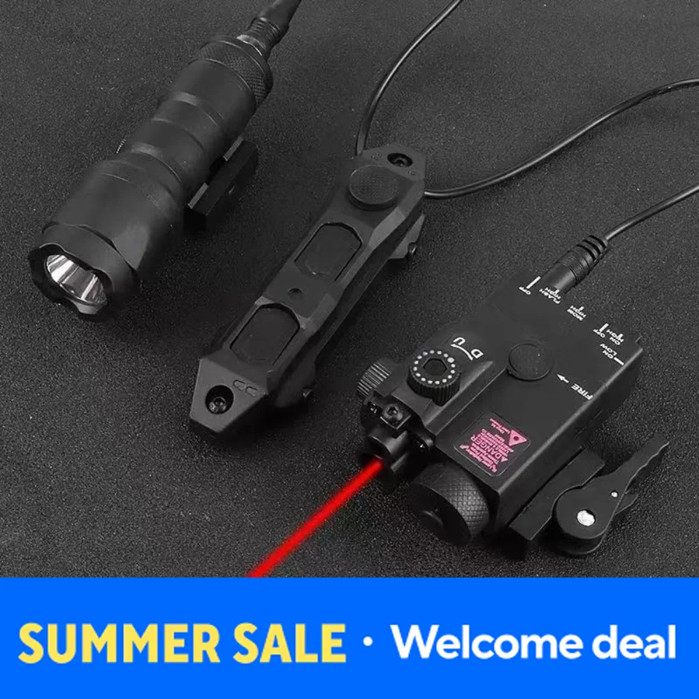 Universal 20mm Rail Side Mount Alignment Indicator Nylon Built-in Rechargeable Battery with Remote Switch Hobby Toy Parts