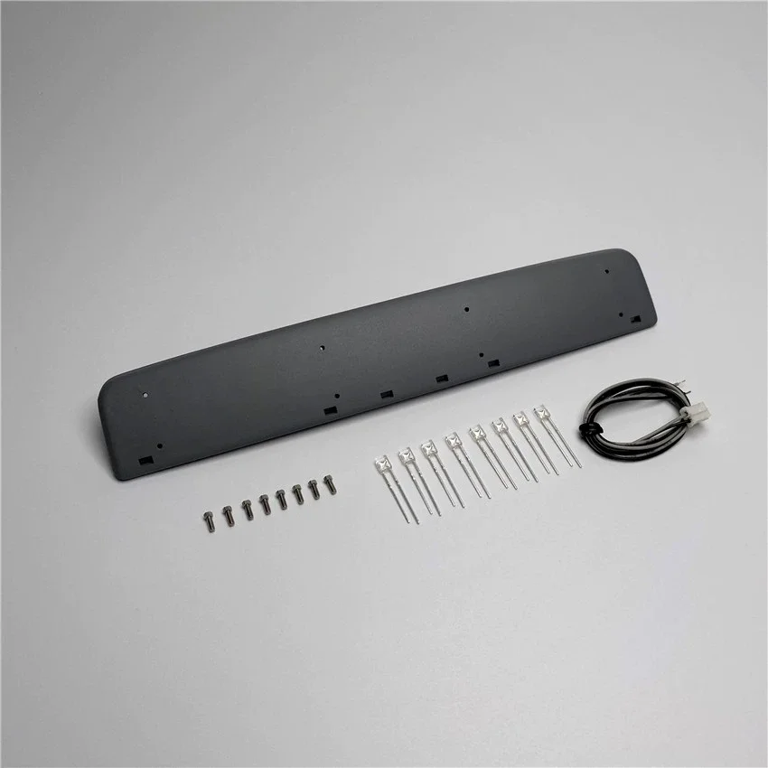 770S メタルバンパースポットライト LED ブラックシルバーアップグレード 1/14 タミヤ RC スカニア 770S リモートコントロールダンプトラックトレーラー部品用