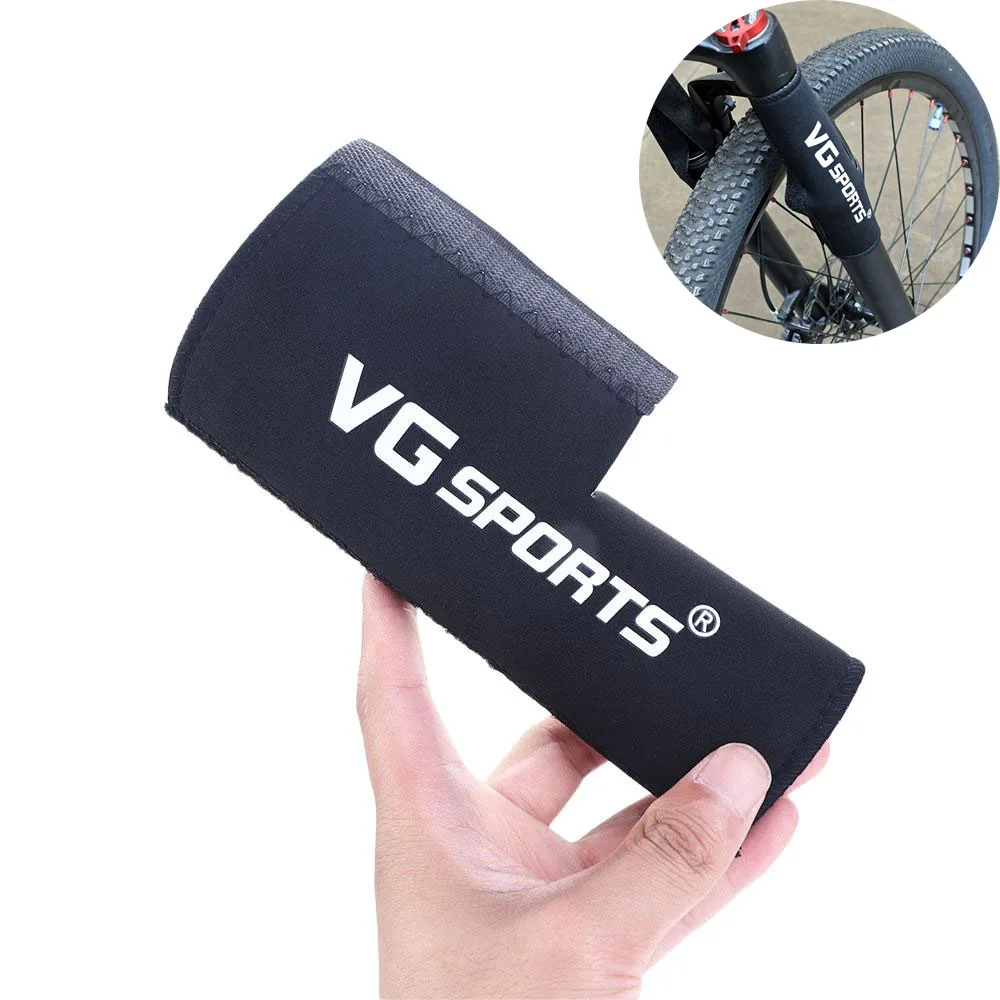 1 Pair Cycling Cover Bike Accessories Front Fork Cover Protective Pad Bicycle Fork Protector Frame Wrap