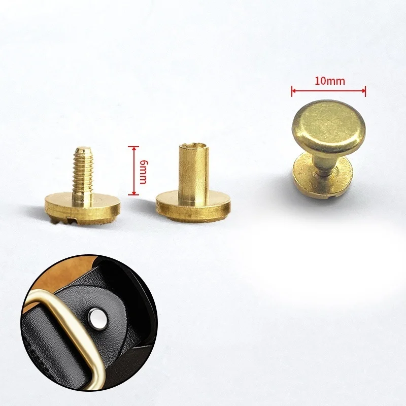 DIY 가죽 벨트 수리 액세서리 버클 나사 남성용 자동 버클 플레이트 리벳 핀 허리 벨트 고정 핀