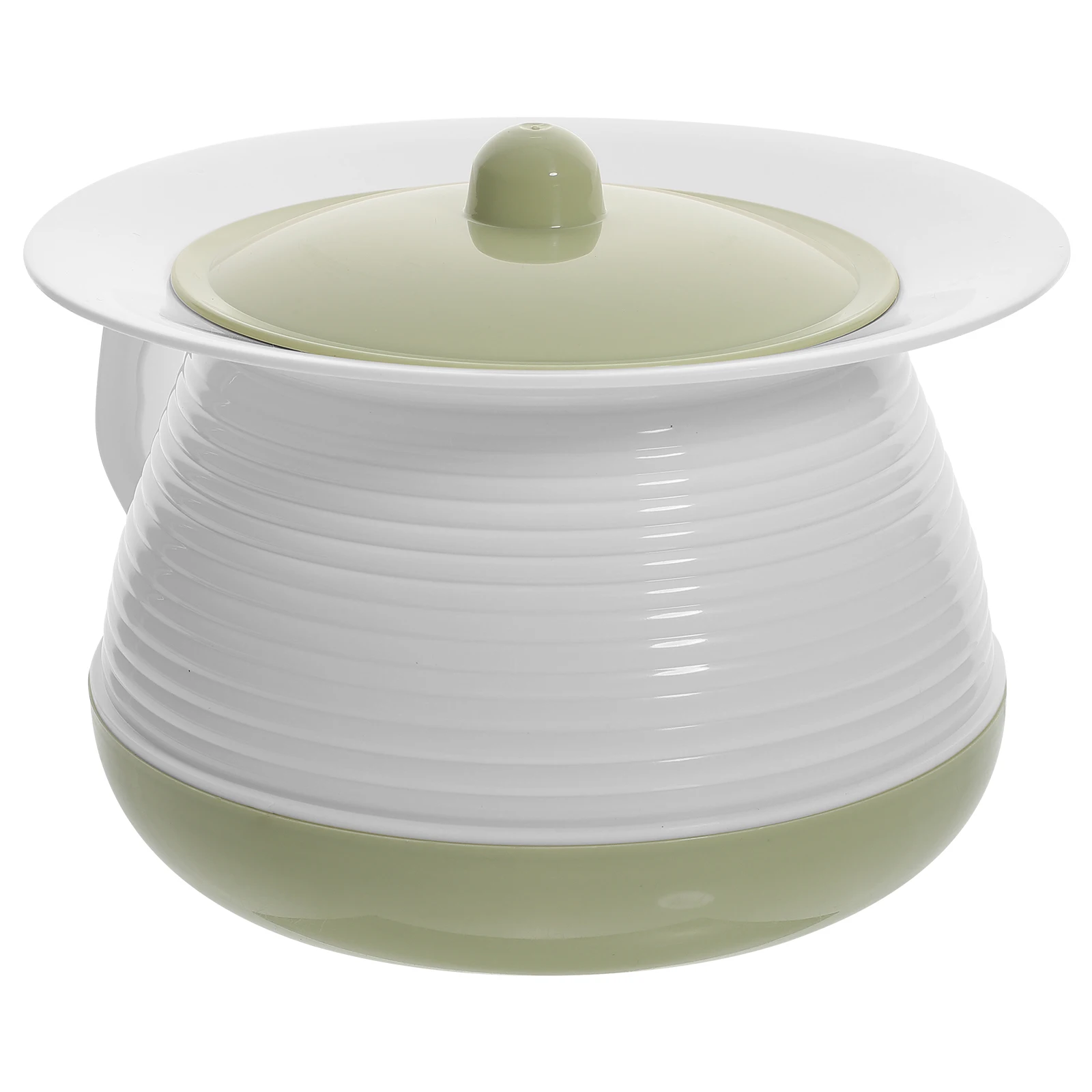 

Thickened Urinal Container Lightweight Compact Chamber Pot Portable Potty Adult Spittoon Durable Plastic Home Use Stable