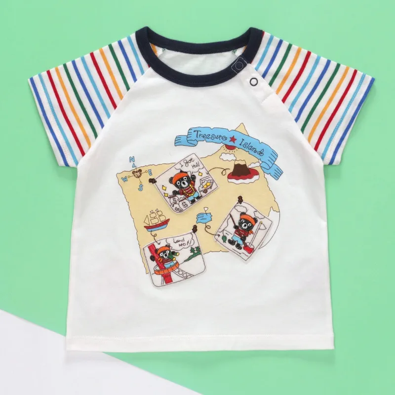 Summer New Boys Short Sleeved T-shirts Children's  T-Shirt  Boy Clothes Baby Tees Cute Tops Graphic T Shirts Camisetas