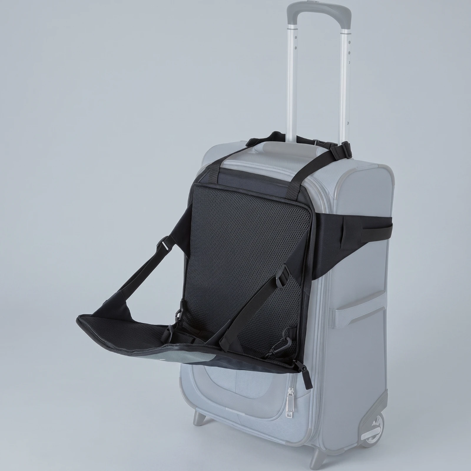 Suitcase Seat with Harness Handsunrestricted Suitcase Seat Ride-on Trolley Case Removable Stable for Toddlers, Travel, Airport