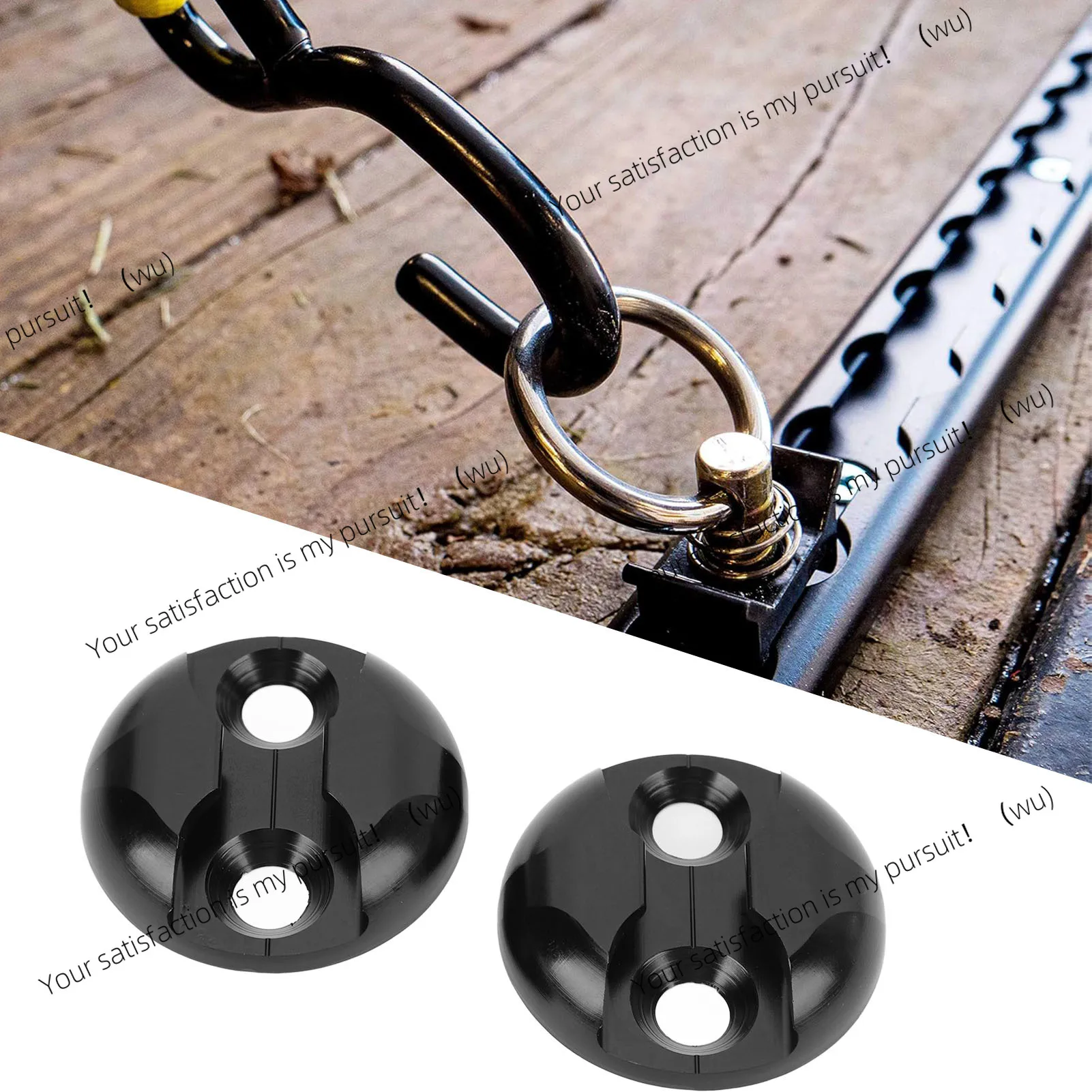 Aircraft RV with a pair of airline track lashing point plate aluminum alloy fastening fixed point
