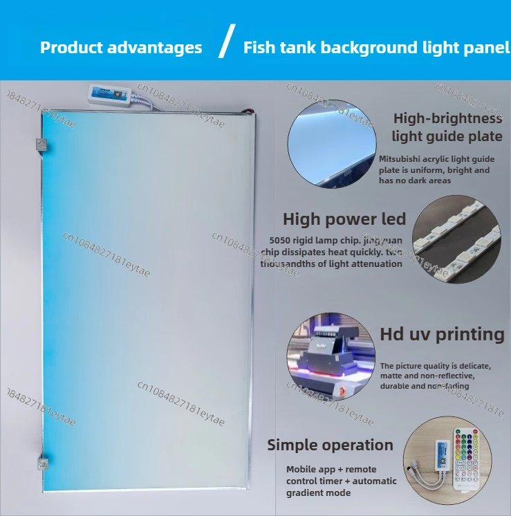 แผ่นไฟตกแต่งตู้ปลา RGBW เปลี่ย - Led Planted Tank Light บทวิจารณ์และราคา