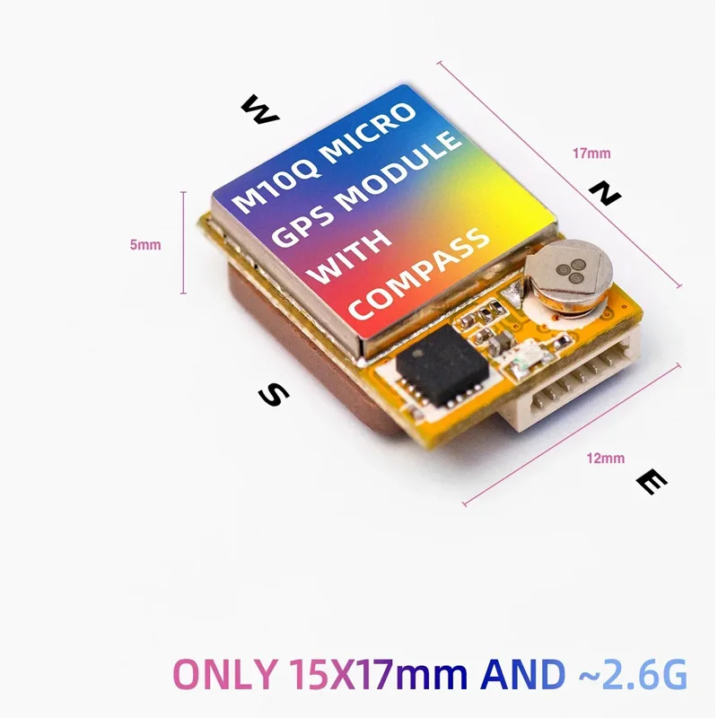 

NewBeeDrone M10Q Micro GPS Module with Compass for FPV Drone Flight Controller RC Accessories
