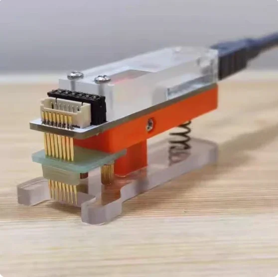 PCB Clip For NBT Host Brush Repair Update firmware Programming Burning Fixture Clip Tool SD card USB
