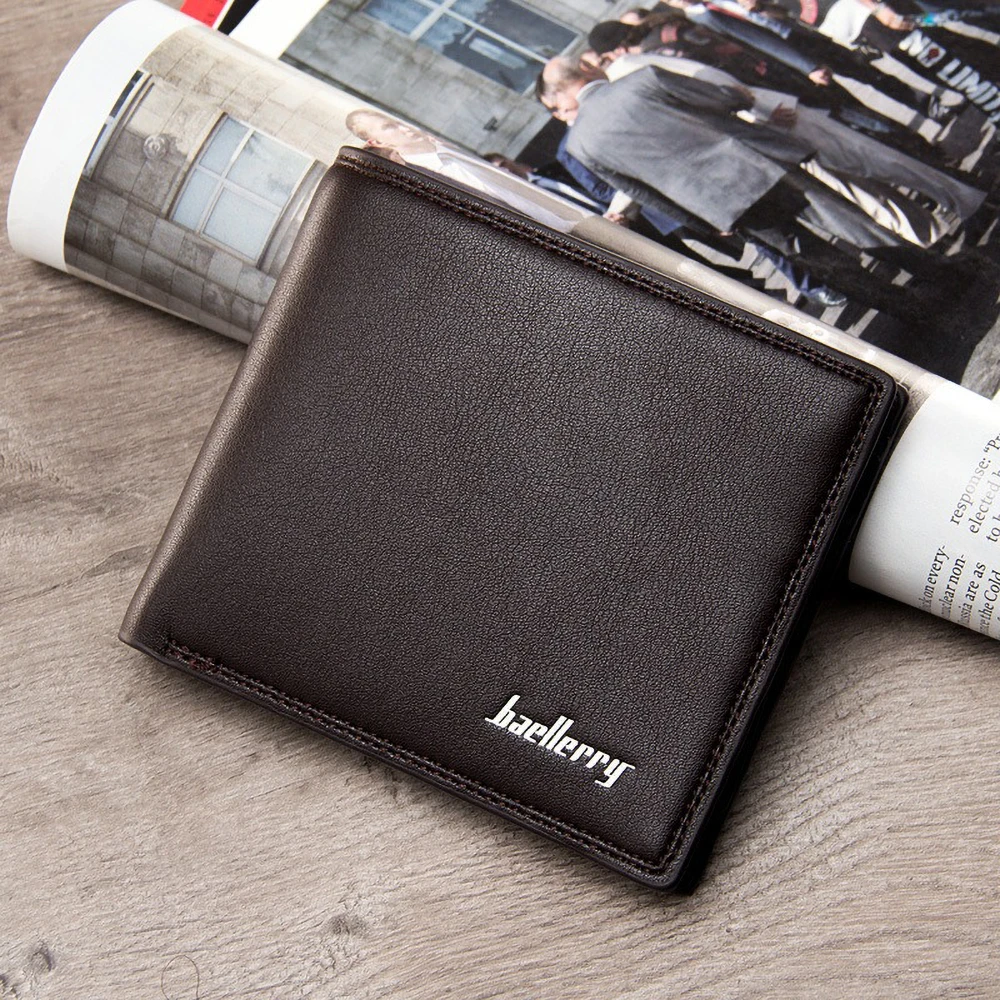 Baellerry Butterweiche, schlanke Geldbörse für Herren, minimalistischer Kartenhalter aus PU-Leder – Vordertasche, RFID-blockierender Geld-Organizer – Detail 21