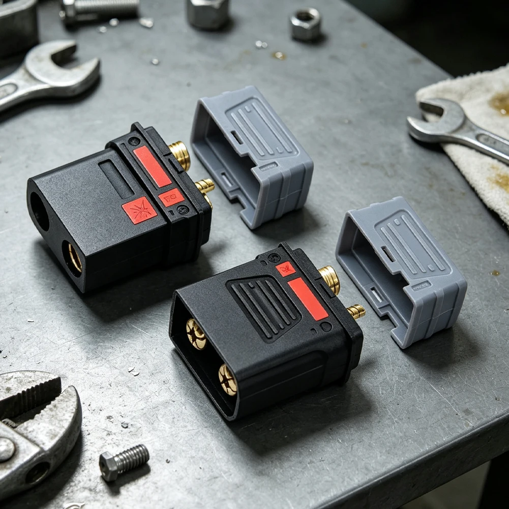 QS10P-L Connector 1 Pair Designed for High Current Spark Use in For RC For Battery and Industrial Power Systems