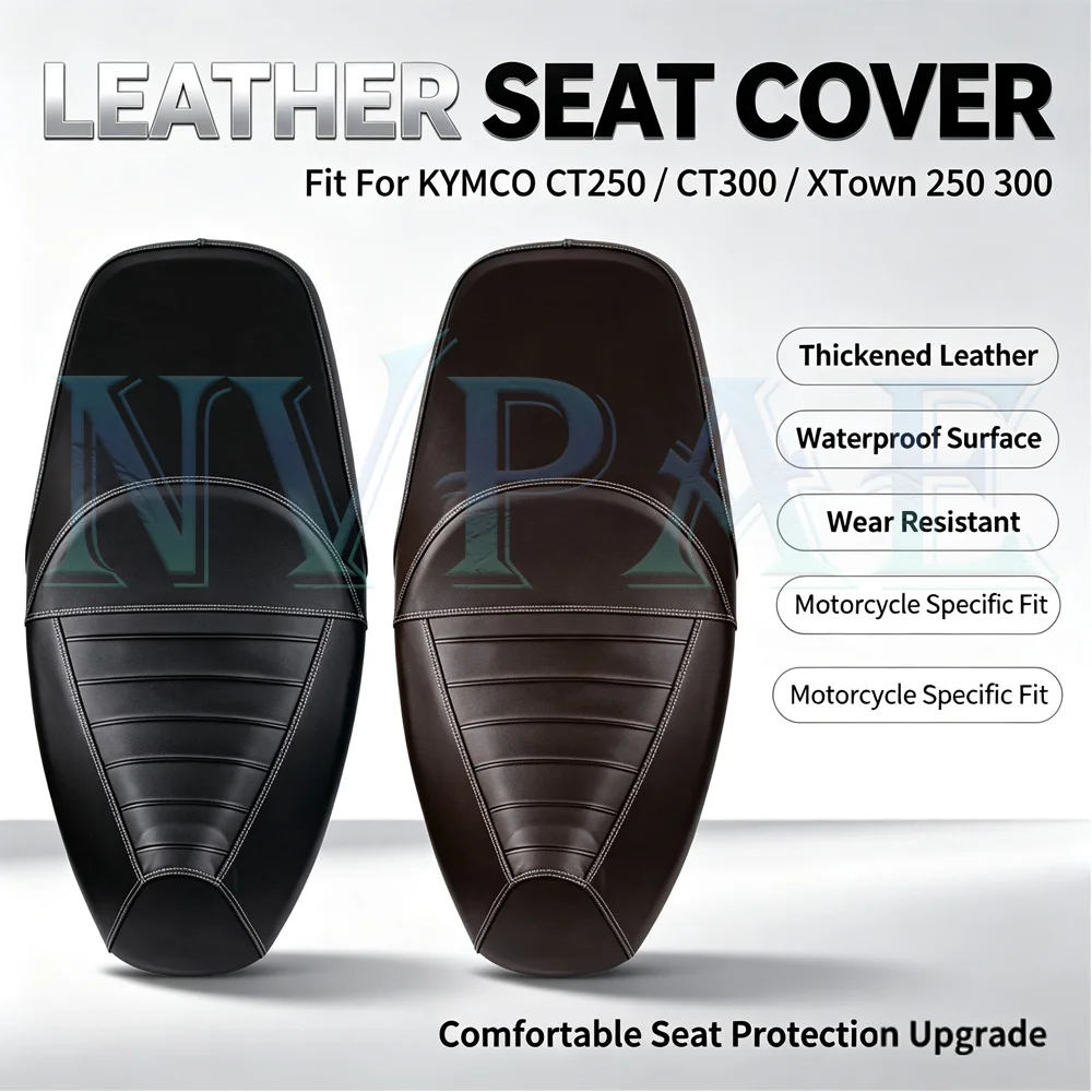 For KYMCO CT250 CT300 XTown 250 300 Thickened Leather Waterproof Surface Wear Resistant Motorcycle Specific