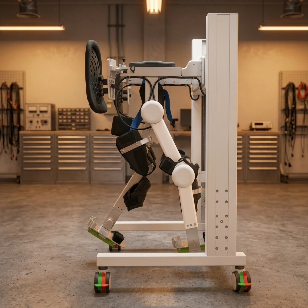 Rehabilitation  Exoskeleton Adjustment  Height for Adult and Children Use