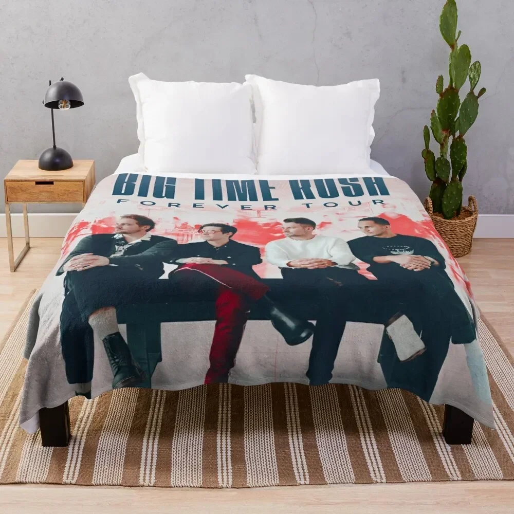 Btr 2022 Tour Btr Big Time Rush Btr 2022 Tour Coperta Leggera E Accogliente Per Viaggi, Campeggio, Picnic-image